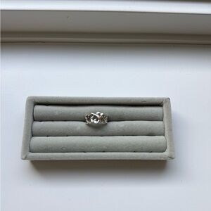 Tiffany & Co. Sterling Silver Loving Heart Infinity Ring